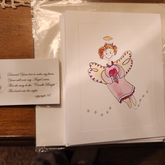 Vintage NWOT Guardian Angel 10 piece card set - Picture 2 of 4